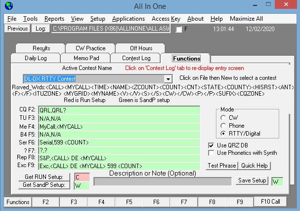 All in One Logging Software